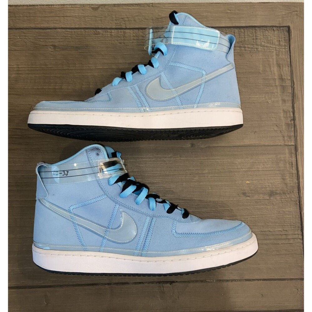 Nike Vandal High Blue Chill Basketball Gym Active Fashion Casual Sneakers Sz 12